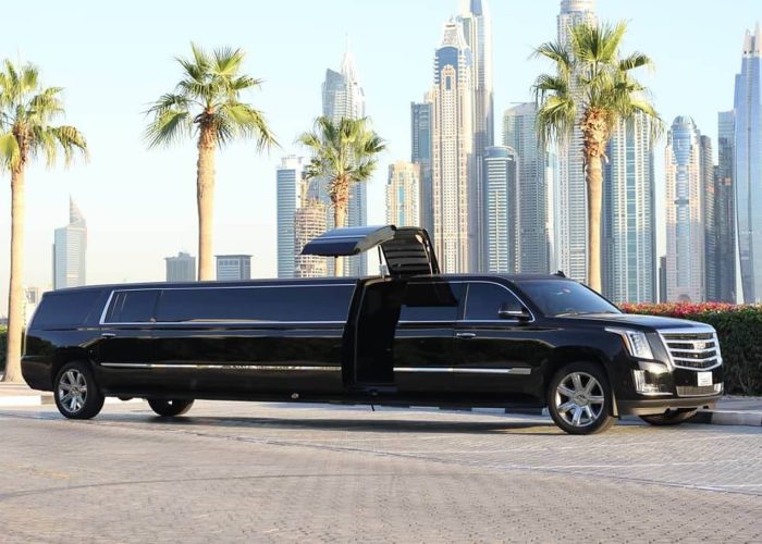 Black Panther Limousine Ride in Dubai