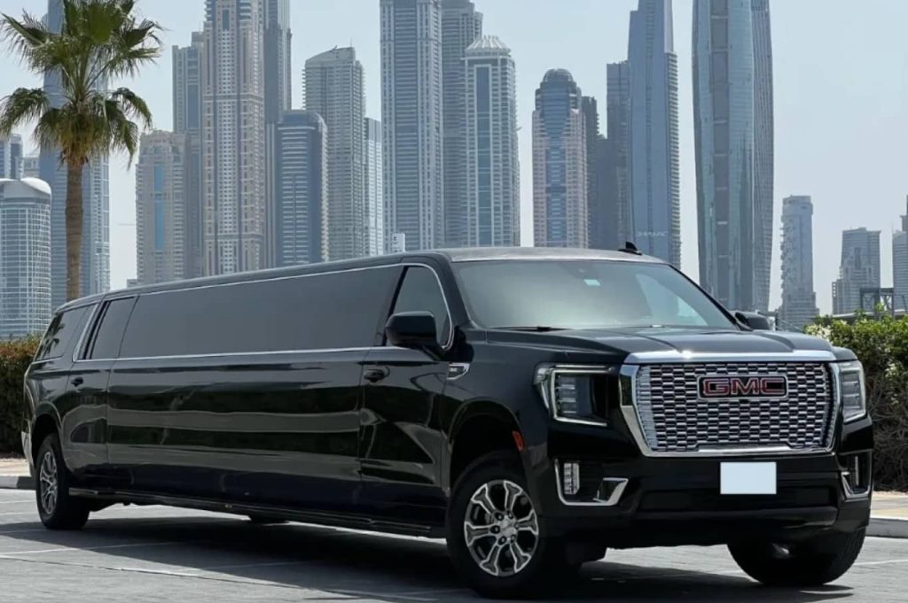 GMC Denali Limousine Ride in Dubai (1)