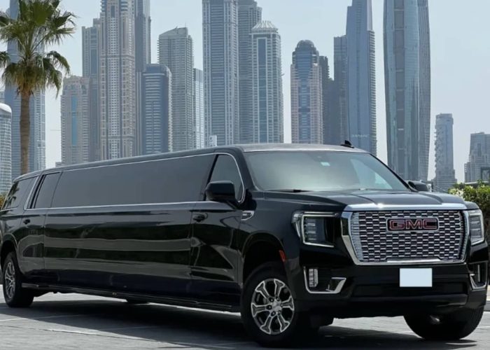 GMC Denali Limousine Ride in Dubai (1)